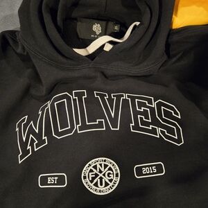 Darc Sport Black Wolves Graphic Hoodie